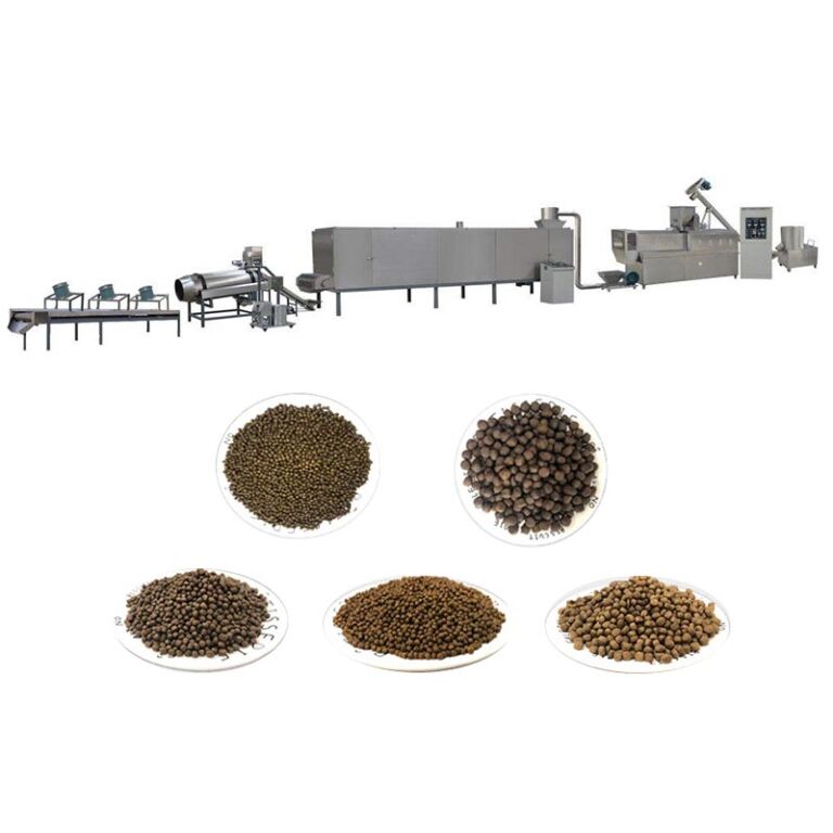 Línea de procesamiento de alimentos para peces hundidos