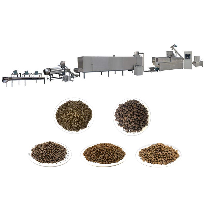 가라앉은 물고기 사료 가공 라인
