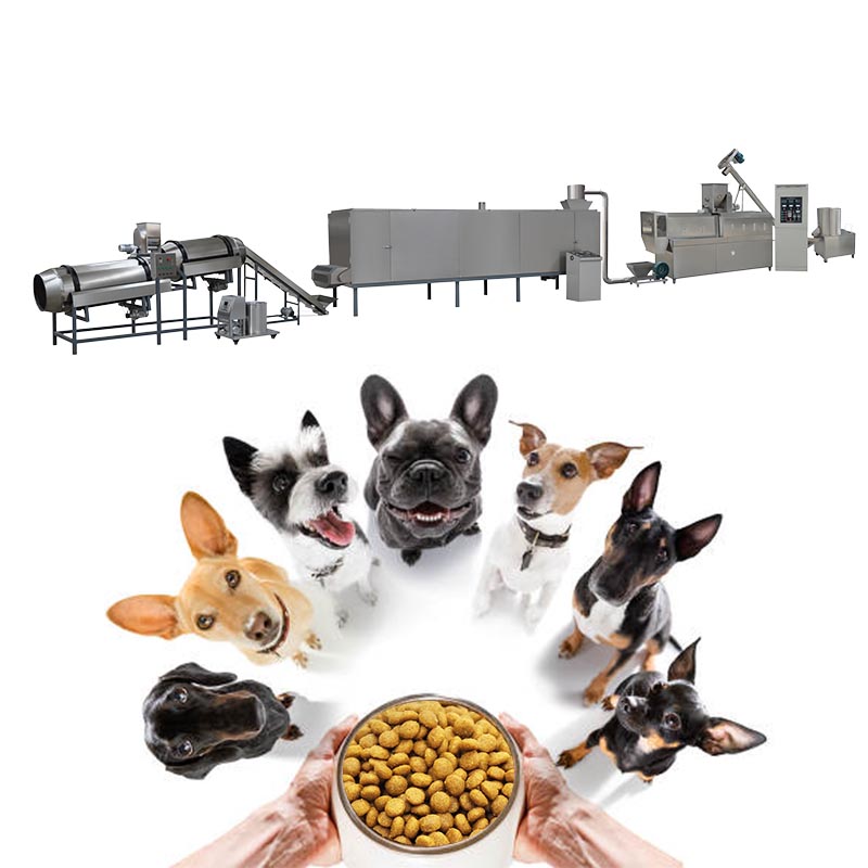 Dây chuyền sản xuất thức ăn cho chó