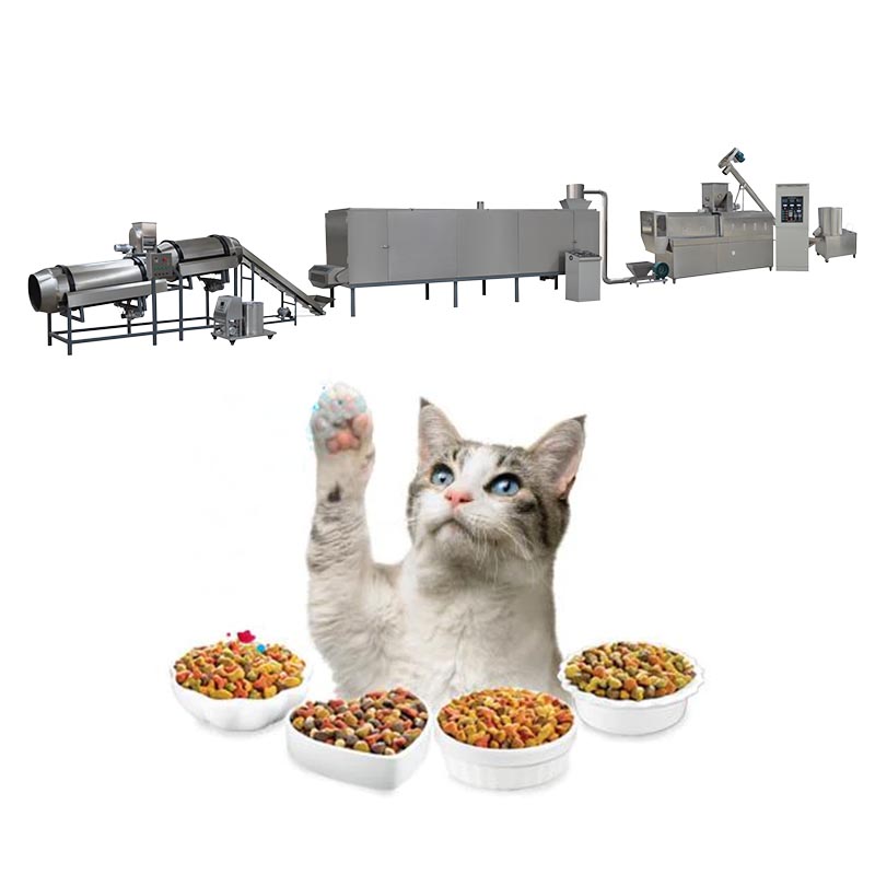 خط إنتاج أغذية القطط