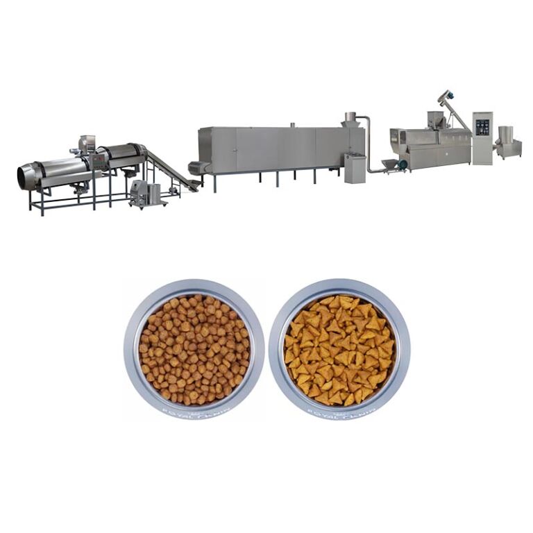Línea de procesamiento de alimentos para gatos de gran producción